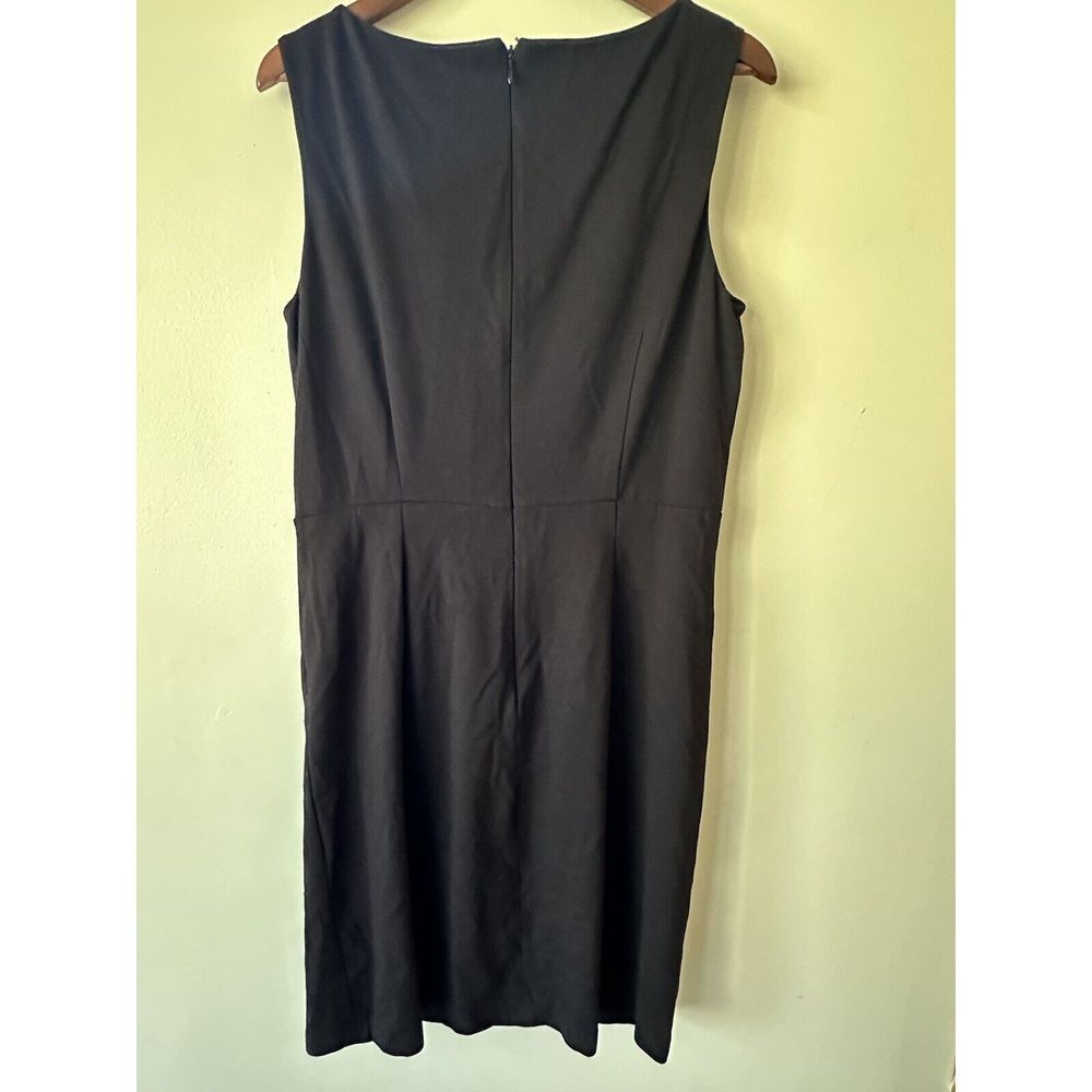 Premise Women 12 Little‎ Black Dress Faux Bow Business Formal Lined - Picture 4 of 11